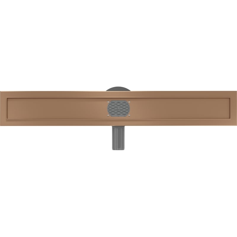 Mexen Flat 360° korpus do odpływu liniowego obrotowy 70 cm, miedź szczotkowana - 1C40070