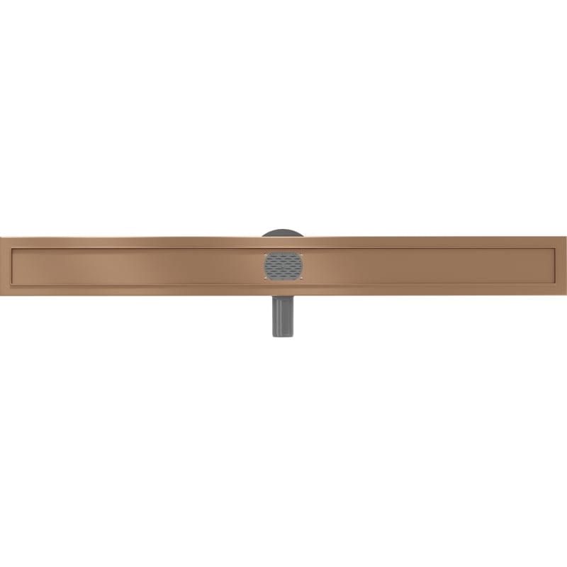 Mexen Flat 360° korpus do odpływu liniowego obrotowy 80 cm, miedź szczotkowana - 1C40080