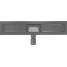 Mexen Flat līnijas noteces korpuss 50 cm, gun gray matēts - 1E15050