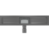 Mexen Flat corps pour drain de douche linéaire 60 cm, gris canon brossé - 1E15060