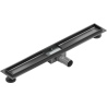 Mexen Flat linear drain body 70 cm, gun gray brushed - 1E15070