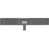 Mexen Flat linear drain body 70 cm, gun gray brushed - 1E15070