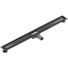 Mexen Flat 90 cm lineārs noteces korpuss, gun gray pulēts - 1E15090