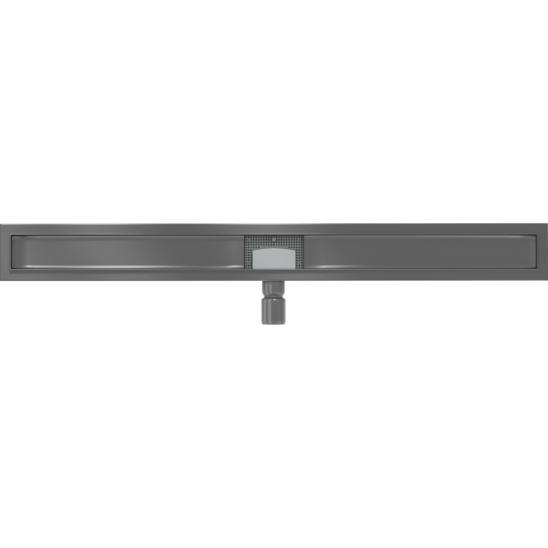 Mexen Flat korpus do odpływu liniowego 90 cm, gun gray szczotkowany - 1E15090
