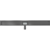 Mexen Flat korpus do odpływu liniowego 100 cm, gun gray szczotkowany - 1E15100