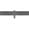 Mexen Flat 360° korpus do odpływu liniowego obrotowy 60 cm, gun gray szczotkowany - 1E40060