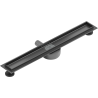 Mexen Flat 360° cuerpo para desagüe lineal giratorio 60 cm, gris pistola cepillado - 1E40060