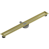 Mexen Flat 360° corps pour drain linéaire rotatif 80 cm, doré brossé - 1A40080