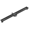 Mexen Flat 360° Rotary Linear Drain Body 80 cm, Brushed Gun Gray - 1E40080