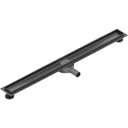 Mexen Flat 360° korpus do odpływu liniowego obrotowy 90 cm, gun gray szczotkowany - 1E40090