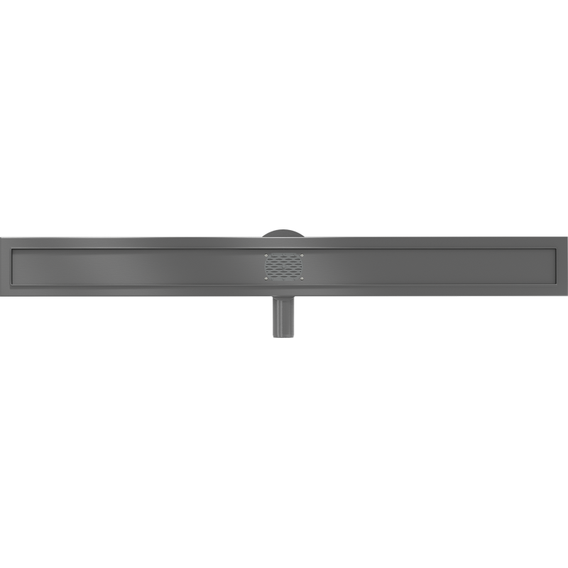 Mexen Flat 360° korpus do odpływu liniowego obrotowy 100 cm, gun gray szczotkowany - 1E40100