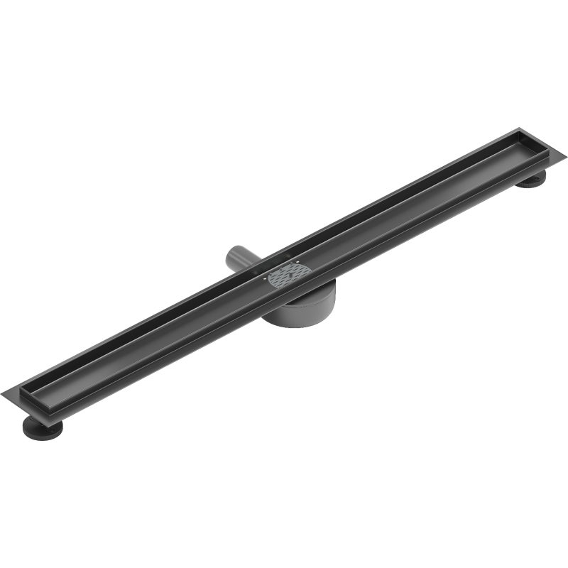 Mexen Flat 360° grozāmā lineārā notekas korpuss 100 cm, gun gray matēts - 1E40100
