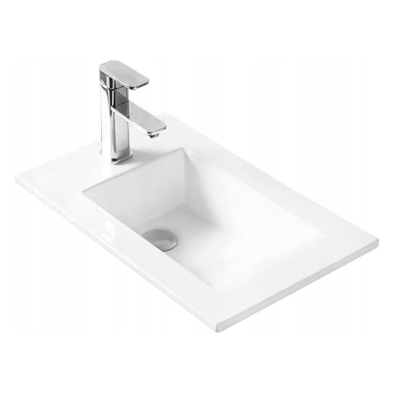 Mexen Alir lavello incassato nel piano 34 x 55 cm, bianco - 25503400
