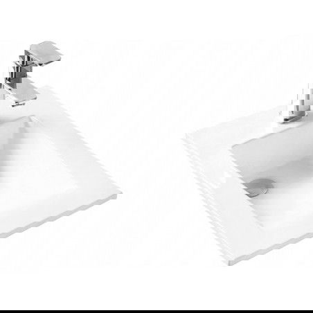 Mexen Alir lavatório embutido no tampo 34 x 55 cm, branco - 25503400