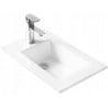 Mexen Alir eingebaute Waschtischarmatur 34 x 55 cm, weiß - 25503400