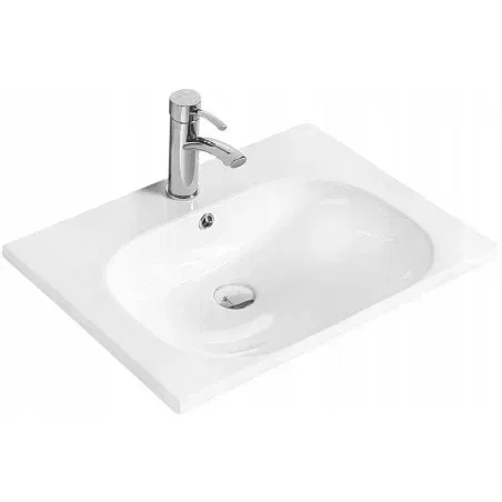 Mexen Erika pöytään upotettava pesuallas 60 x 47 cm, valkoinen - 25526000