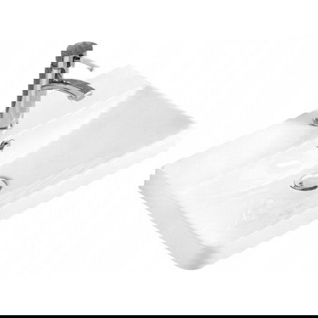 Mexen Dagna νεροχύτης ενσωματωμένος σε πάγκο 60 x 35 cm, λευκός - 21996000