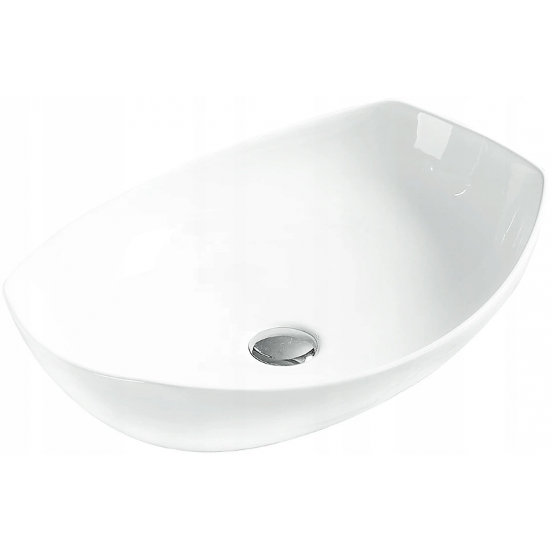 Mexen Gianna vasque à poser 56 x 39 cm, blanche - 21915600