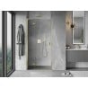 Mexen Mist-H L drzwi prysznicowe uchylne lewe 95 cm, transparent, złote - 8A5L-095-000-50-00-L