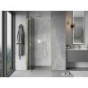 Mexen Mist-H L drzwi prysznicowe uchylne lewe 95 cm, transparent, złote - 8A5L-095-000-50-00-L