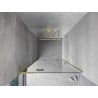 Mexen Mist-H L porte de douche pivotante gauche 100 cm, transparent, doré - 8A5L-100-000-50-00-L