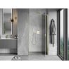 Mexen Mist-H L porte de douche pivotante droite 90 cm, transparent, doré - 8A5L-090-000-50-00-P