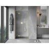 Mexen Mist-H L left-hinged shower door 70 cm, transparent, brushed gold - 8A5L-070-000-55-00-L