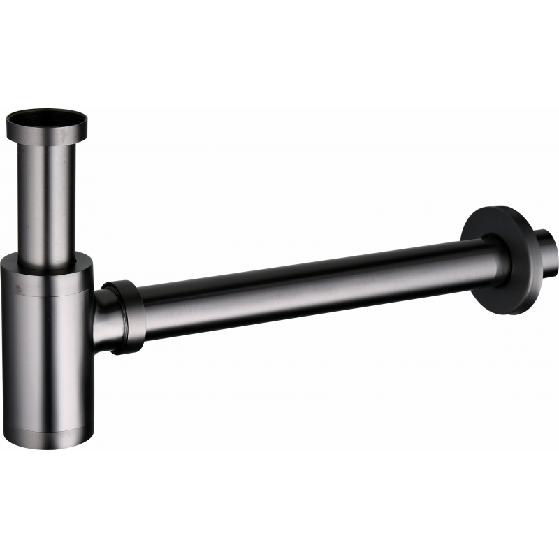 Mexen pyöreä pesualtaan puolisifoni, grafiitti - 79950-66