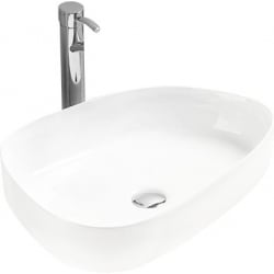 Mexen Chiara lauapealne valamu 54 x 39 cm, valge - 21585400