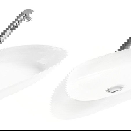 Mexen Chiara lavabo da appoggio 54 x 39 cm, bianco - 21585400