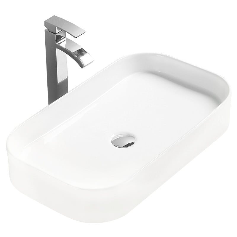 Mexen Alessia lavabo à poser 75 x 38 cm, blanc - 21577500