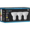 Mexen Nova 3x LED-lampa GU10, 5W, Varm - 3000K, 525 lm - L107-GU10-0530-01x03