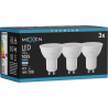 Mexen Nova 3x żarówka LED GU10, 10W, Zimna - 6500K, 1055 lm - L108-GU10-1065-01x03