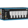 Mexen Nova 6x LED spuldze GU10, 12W, Silta - 3000K, 1260 lm - L108-GU10-1230-01x06