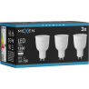 Mexen Nova 3x LED-lamppu GU10, 12W, Neutraali - 4000K, 1260 lm - L108-GU10-1240-01x03