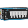 Mexen Nova 6x Λάμπα LED GU10, 12W, Ουδέτερη - 4000K, 1260 lm - L108-GU10-1240-01x06