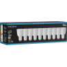 Mexen Nova 10x LED spuldze GU10, 12W, Neitrāla - 4000K, 1260 lm - L108-GU10-1240-01x10