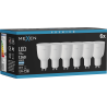 Mexen Nova 6x Λάμπα LED GU10, 12W, Ψυχρό - 6500K, 1260 lm - L108-GU10-1265-01x06