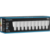 Mexen Nova 10x LED-lamp GU10, 12W, Koud - 6500K, 1260 lm - L108-GU10-1265-01x10