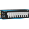 Mexen Nova 10x LED spuldze GU10, 12W, Auksti - 6500K, 1260 lm - L108-GU10-1265-01x10