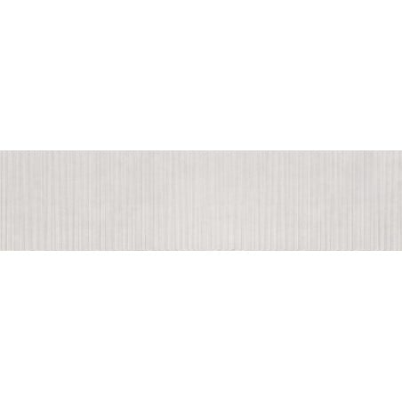 Mexen Living Mayolica Bianco glazed rectified porcelain stoneware tile, 120 x 30 cm, matte - TL714-120-030-50