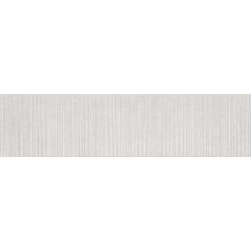 Mexen Living Mayolica Bianco gres esmaltado rec. G1, azulejo de pared 120 x 30 cm, mate - TL714-120-030-50