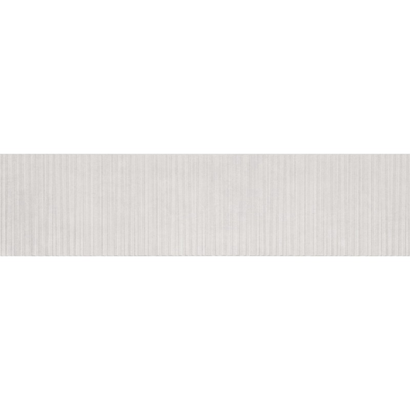 Mexen Living Mayolica Bianco lasitettu kivitavara, rekt. G1, seinälaatta 120 x 30 cm, mattapintainen - TL714-120-030-50