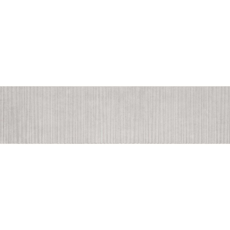 Mexen Living Mayolica Grey gres esmaltado rectificado G1, azulejo de pared 120 x 30 cm, mate - TL714-120-030-53