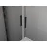 Mexen Exo-BR Duo 3S cabina doccia a 3 pareti apribile 80 x 70 cm, trasparente, nera - 8182-080-070-70-00-3S
