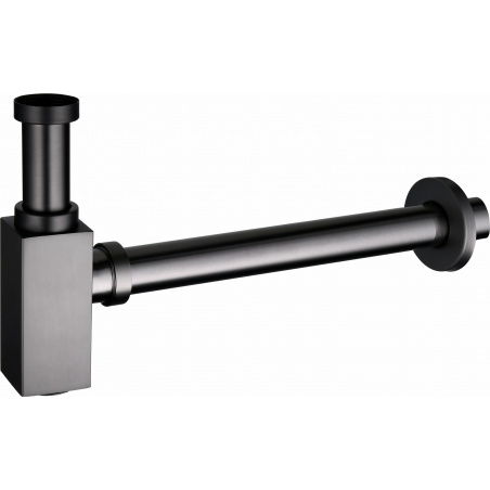 Mexen neliönmuotoinen lavuaarin puolisiivilä, grafiitti - 79960-66