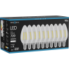 Mexen Vintis 10x Lampadina LED a filamento E14, C35, 6W, Neutro - 4000K, 720 lm, chiara - L154-E14-0640-00x10