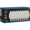 Mexen Vintis 10x LED spuldze ar kvēldiegu E14, C35, 6W, Neitrāla - 4000K, 720 lm, caurspīdīga - L154-E14-0640-00x10
