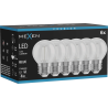 Mexen Vintis 6x Filamenta LED spuldze E27, G45, 4W, 55 lm, zila - L156-E27-04XX-47x06
