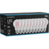 Mexen Vintis 10x lampadina a filamento LED E27, A60, 4W, 55 lm, rosso - L150-E27-04XX-45x10
